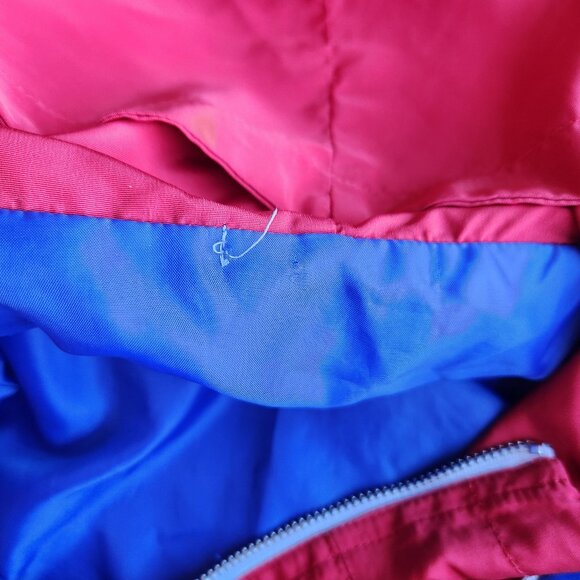 Honda Racing Colorblock Half-Zip Hooded Windbreaker Anorak Jacket Unisex - Picture 9 of 9